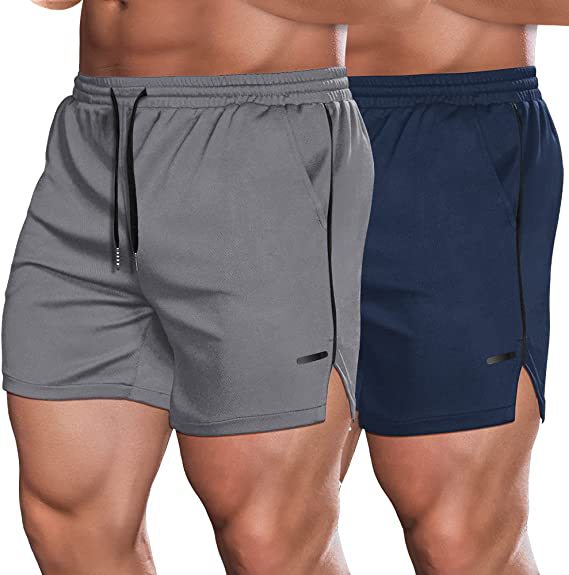 Running Training Mesh Color Matching Fitness Shorts Men ShakLabs Store