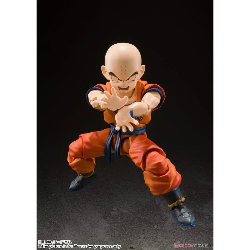 100% Original In Stock Bandai S.H.Figuarts SHF Krillin 2.0 Dragon Ball Animation Action Figure Toy Gift Model Collection Hobby - SHAKLABS STORE