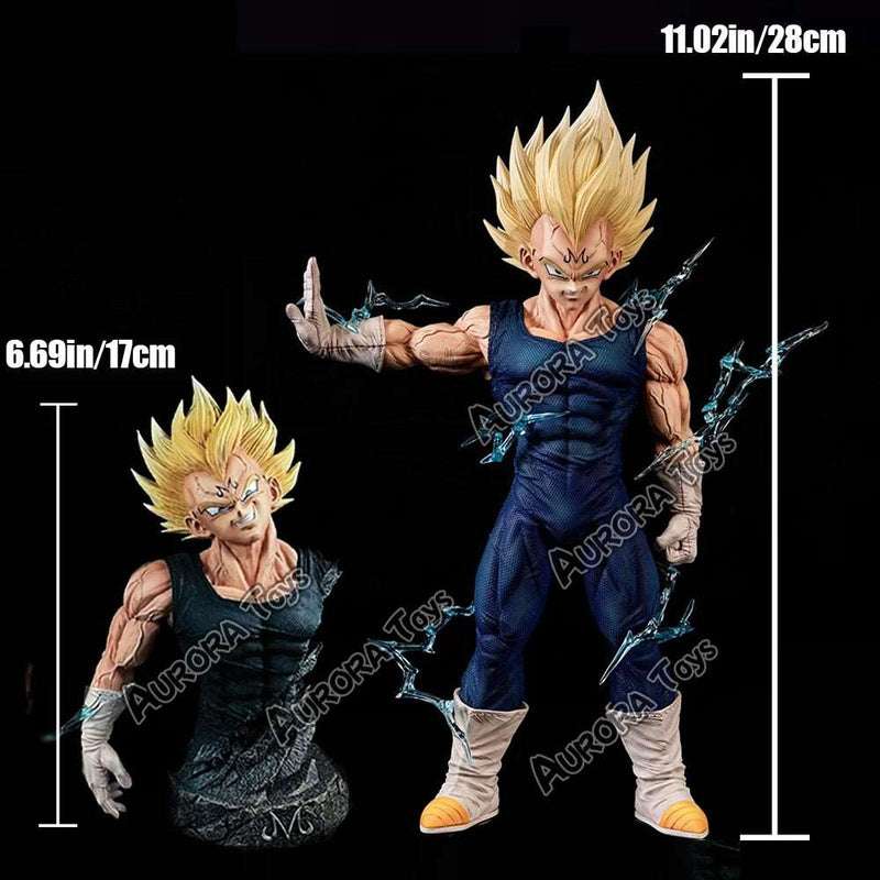 12.99in/33cm Anime Dragon Ball Z Figure Majin Vegeta Figurine PVC Action Figures Collection Model Toys Gifts - SHAKLABS STORE