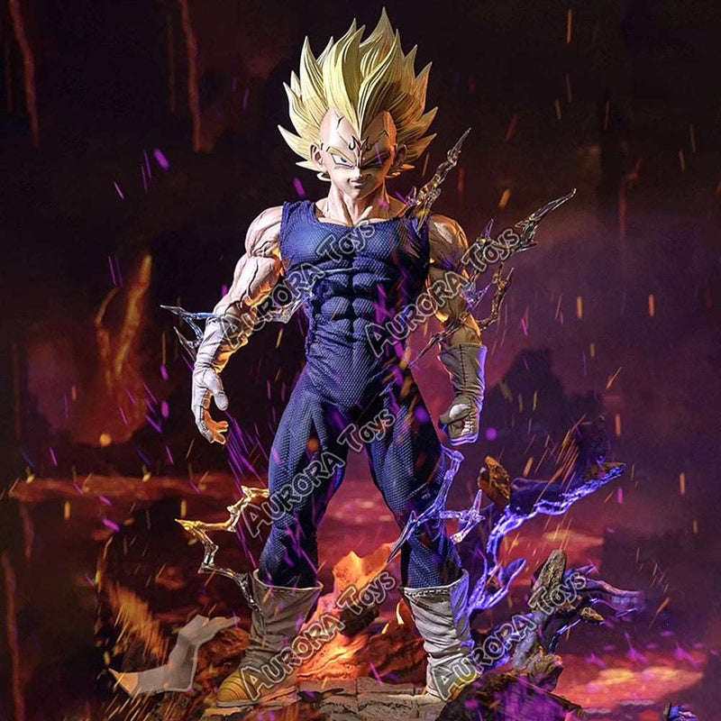 12.99in/33cm Anime Dragon Ball Z Figure Majin Vegeta Figurine PVC Action Figures Collection Model Toys Gifts - SHAKLABS STORE