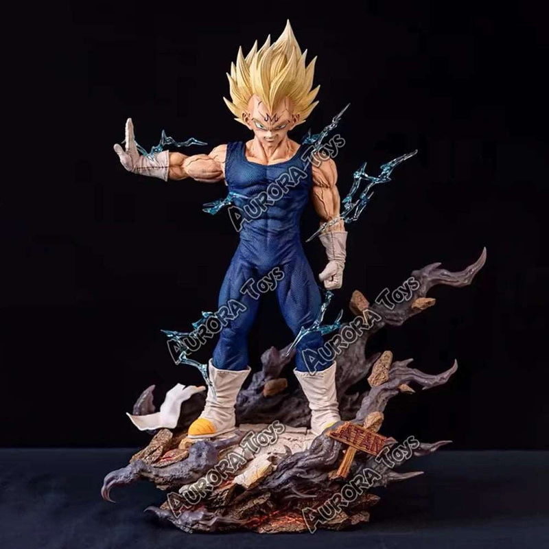 12.99in/33cm Anime Dragon Ball Z Figure Majin Vegeta Figurine PVC Action Figures Collection Model Toys Gifts - SHAKLABS STORE