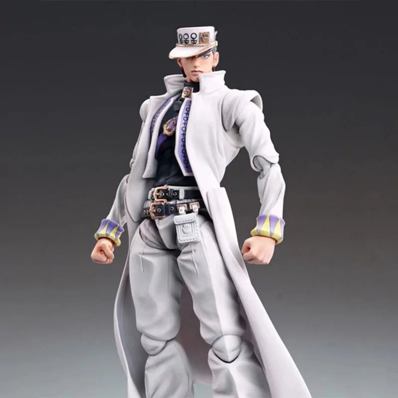 17cm Anime JoJo's Bizarre Adventure Figure Kujo Jotaro Action Figure PVC Statue Model Ornament Kids Toy Gift for Boy Collectible - SHAKLABS STORE