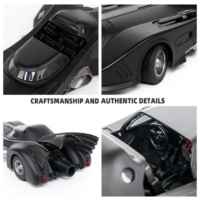 1989 Batmobile Die - cast 1:18 with Batman Figure - Collectible - SHAKLABS STORE