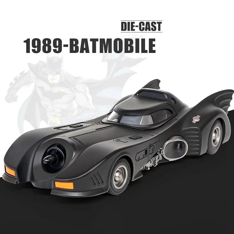 1989 Batmobile Die - cast 1:18 with Batman Figure - Collectible - SHAKLABS STORE