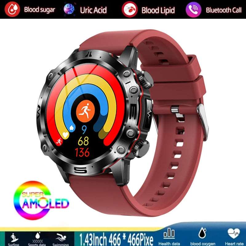 2024 ECG+PPG Smart Health Watch - Advanced Fitness Tracker - SHAKLABS STORE