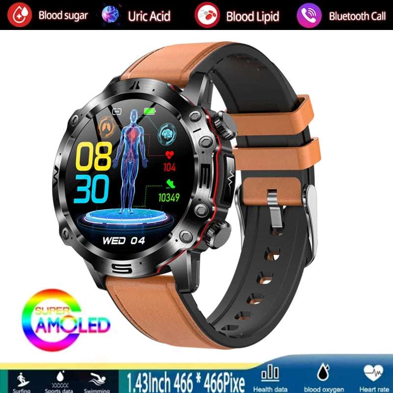 2024 ECG+PPG Smart Health Watch - Advanced Fitness Tracker - SHAKLABS STORE