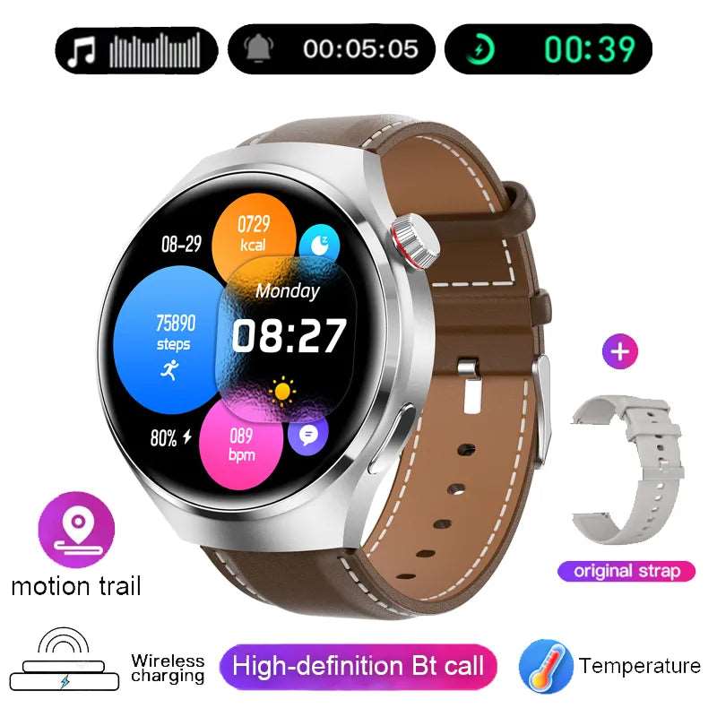 2024 GT4 Pro Smart Watch - GPS, NFC, Heart Rate - SHAKLABS STORE