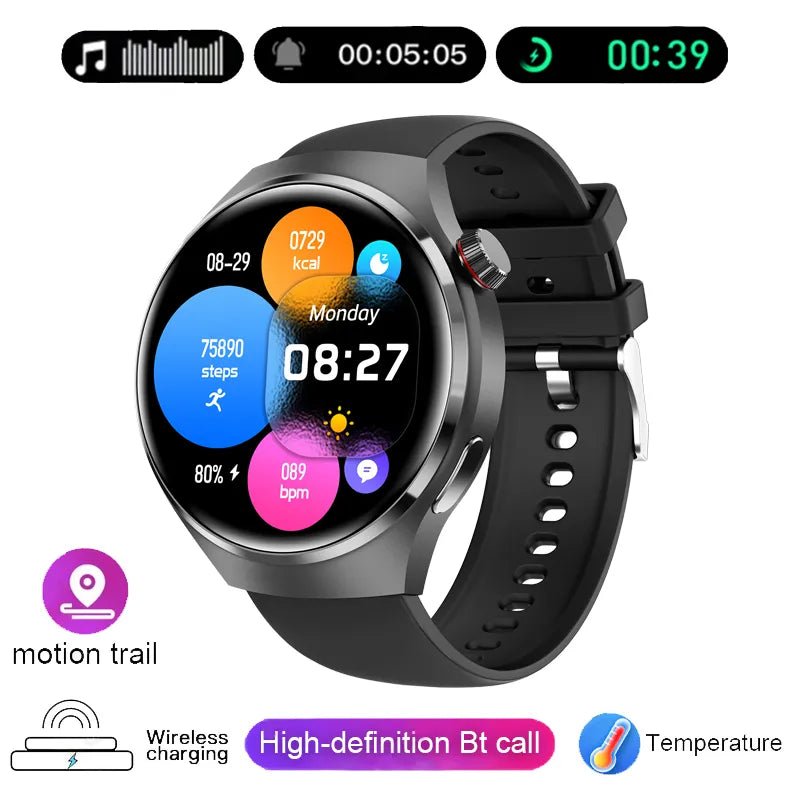 2024 GT4 Pro Smart Watch - GPS, NFC, Heart Rate - SHAKLABS STORE