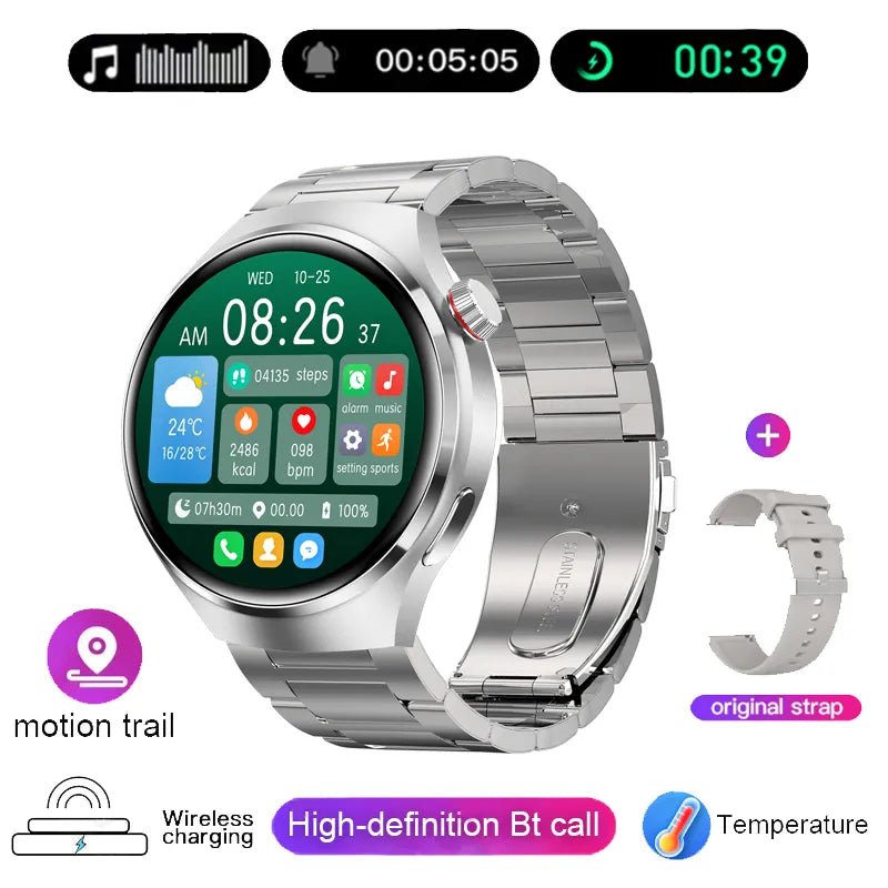 2024 GT4 Pro Smart Watch - GPS, NFC, Heart Rate - SHAKLABS STORE