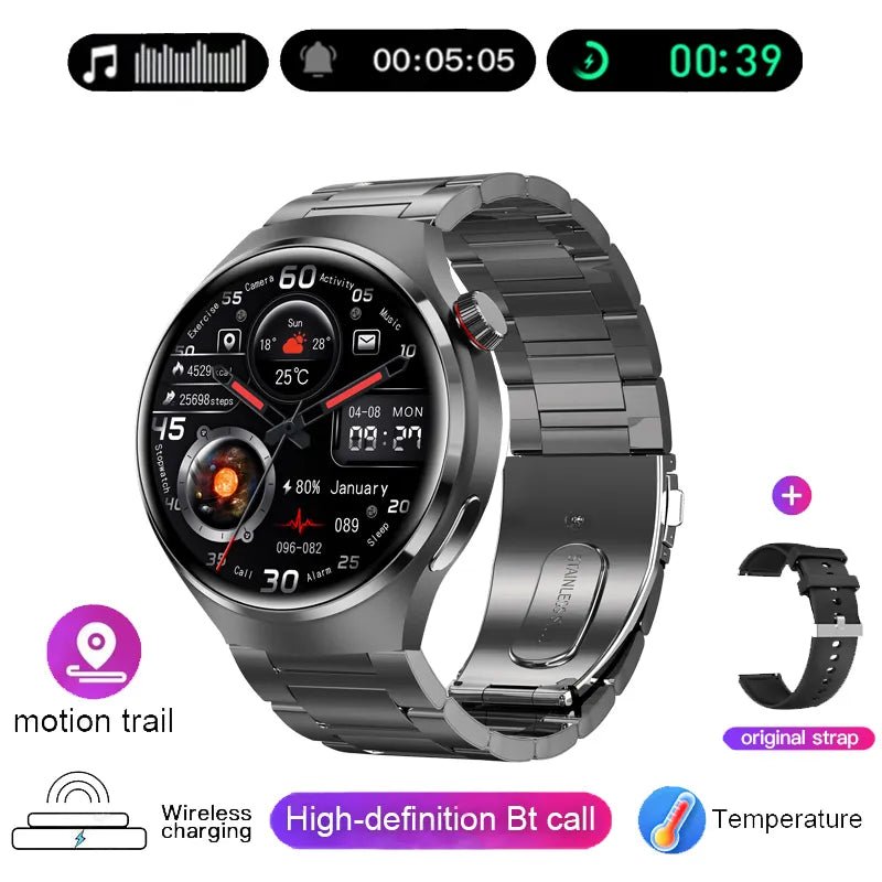 2024 GT4 Pro Smart Watch - GPS, NFC, Heart Rate - SHAKLABS STORE