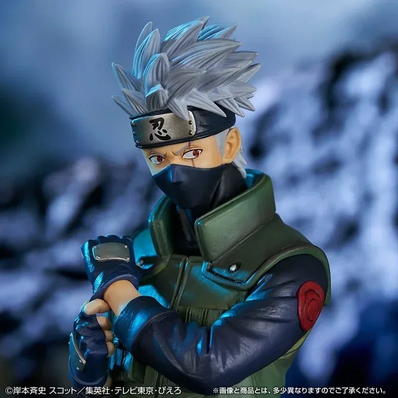 20cm Bandai Naruto Anime Figure Shippuden Uchiha Sasuke Hatake Kakashi Namikaze Minato Action Figure Collection Model Toys Gifts - SHAKLABS STORE