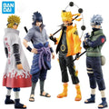 20cm Bandai Naruto Anime Figure Shippuden Uchiha Sasuke Hatake Kakashi Namikaze Minato Action Figure Collection Model Toys Gifts - SHAKLABS STORE