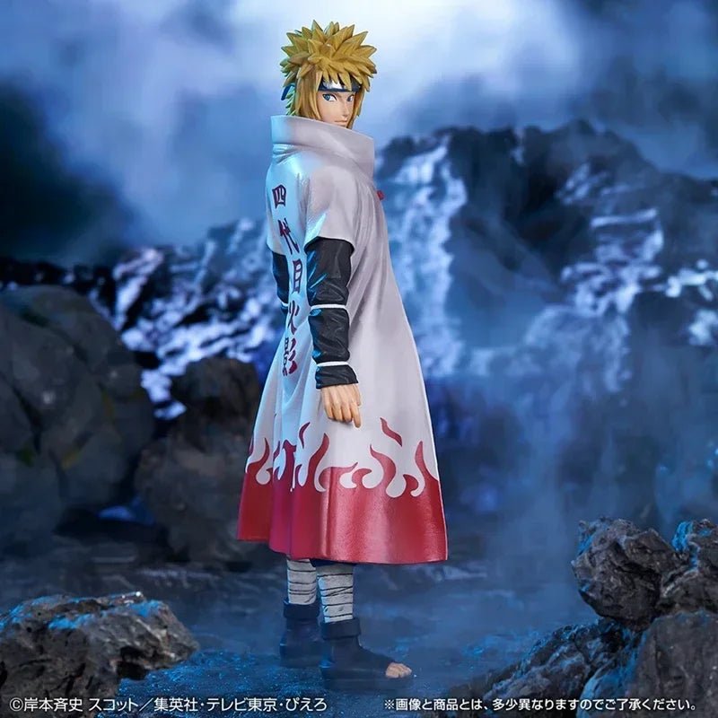 20cm Bandai Naruto Anime Figure Shippuden Uchiha Sasuke Hatake Kakashi Namikaze Minato Action Figure Collection Model Toys Gifts - SHAKLABS STORE