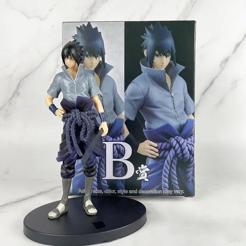 20cm Bandai Naruto Anime Figure Shippuden Uchiha Sasuke Hatake Kakashi Namikaze Minato Action Figure Collection Model Toys Gifts - SHAKLABS STORE