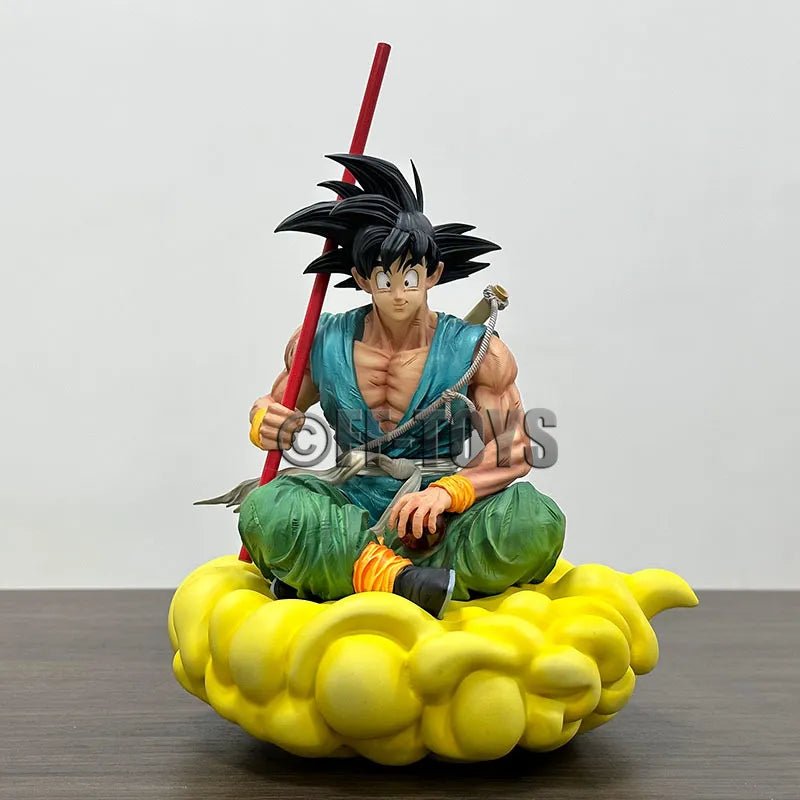 21cm Son Goku with Cloud Figure - Dragon Ball Z PVC Statue - SHAKLABS STORE