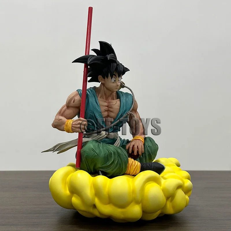 21cm Son Goku with Cloud Figure - Dragon Ball Z PVC Statue - SHAKLABS STORE