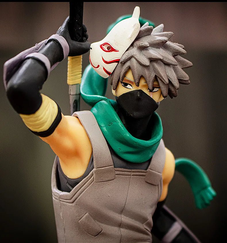 23 cm Naruto Hatake Kakashi Statue - The Copy Ninja Captured - SHAKLABS STORE