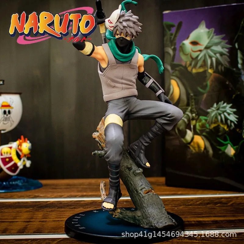 23 cm Naruto Hatake Kakashi Statue - The Copy Ninja Captured - SHAKLABS STORE