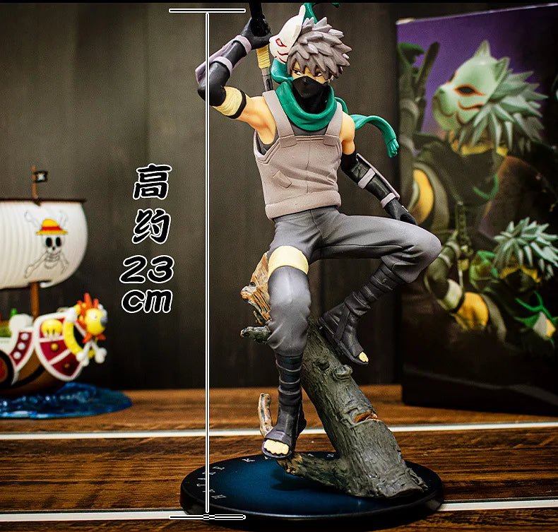 23 cm Naruto Hatake Kakashi Statue - The Copy Ninja Captured - SHAKLABS STORE