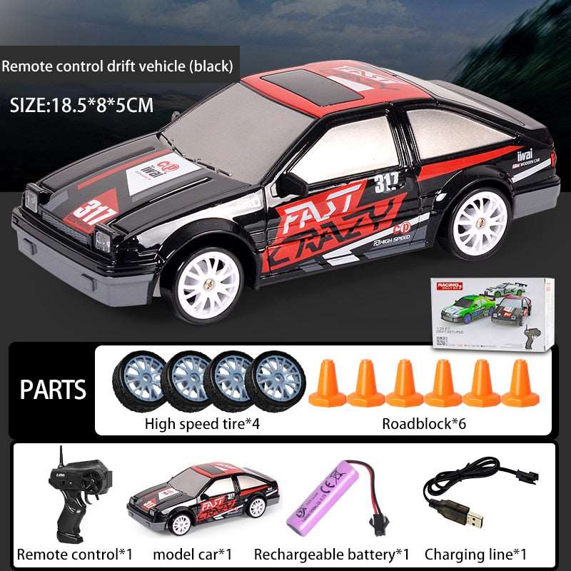 2.4G Drift RC Car - High - Speed Remote Control Racing Toy - SHAKLABS STORE