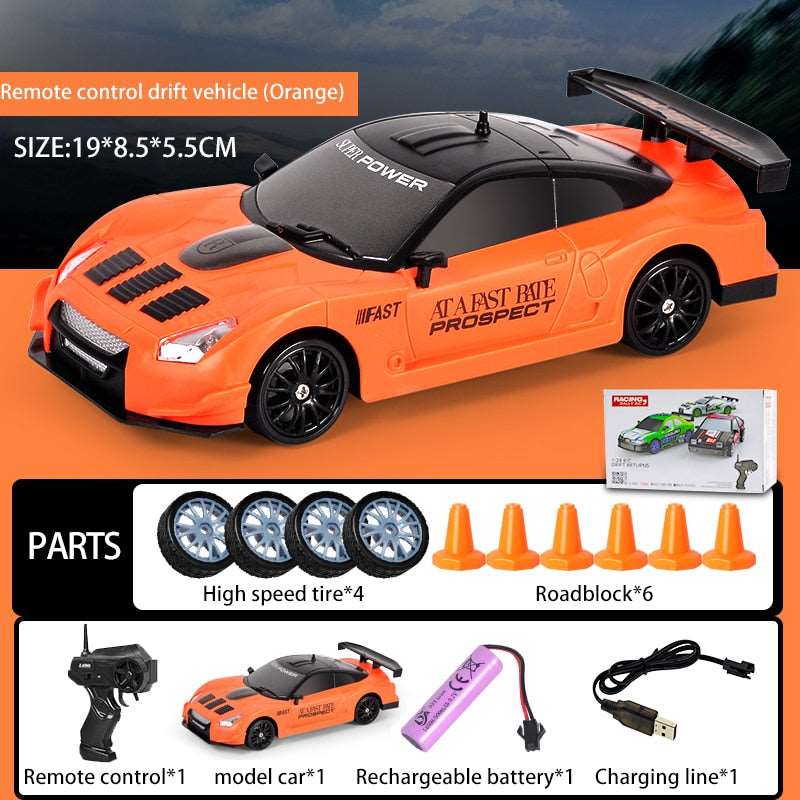 2.4G Drift RC Car - High - Speed Remote Control Racing Toy - SHAKLABS STORE