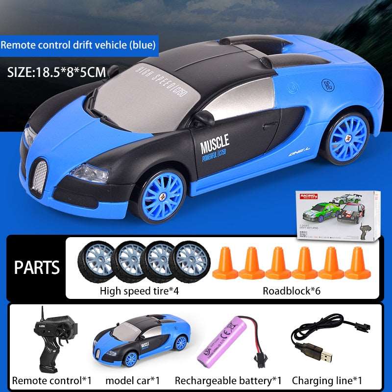 2.4G Drift RC Car - High - Speed Remote Control Racing Toy - SHAKLABS STORE