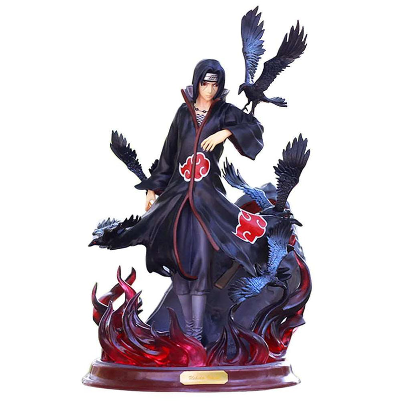 25cm Uchiha Itachi Figure with Crow - Naruto PVC Model - SHAKLABS STORE