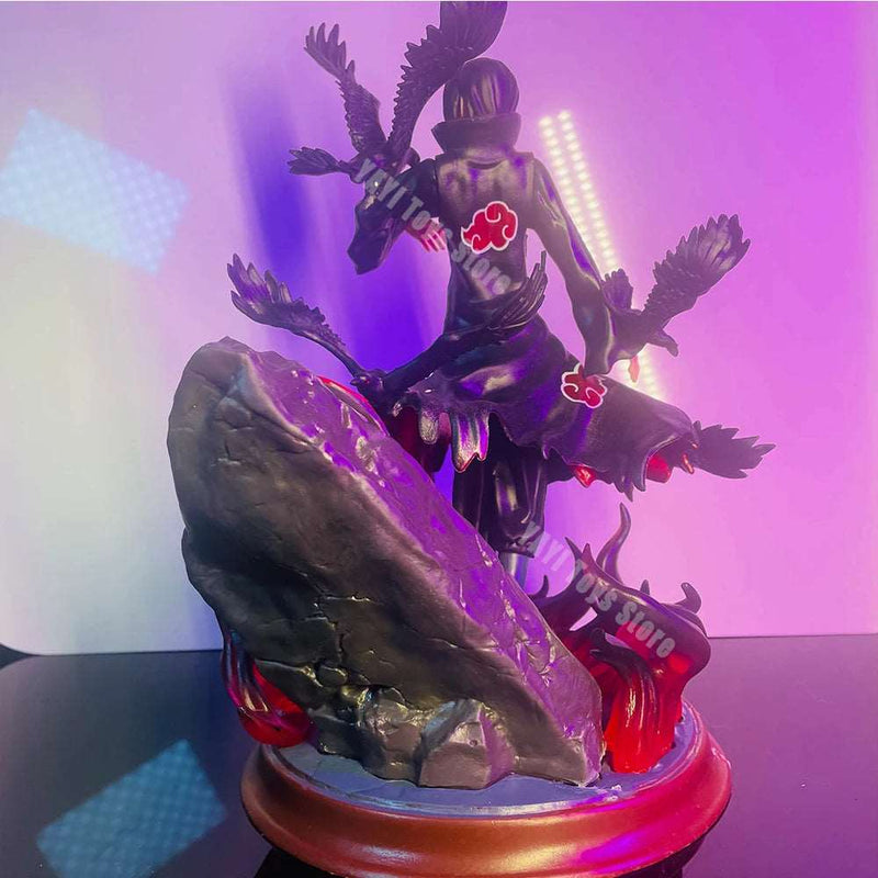 25cm Uchiha Itachi Figure with Crow - Naruto PVC Model - SHAKLABS STORE