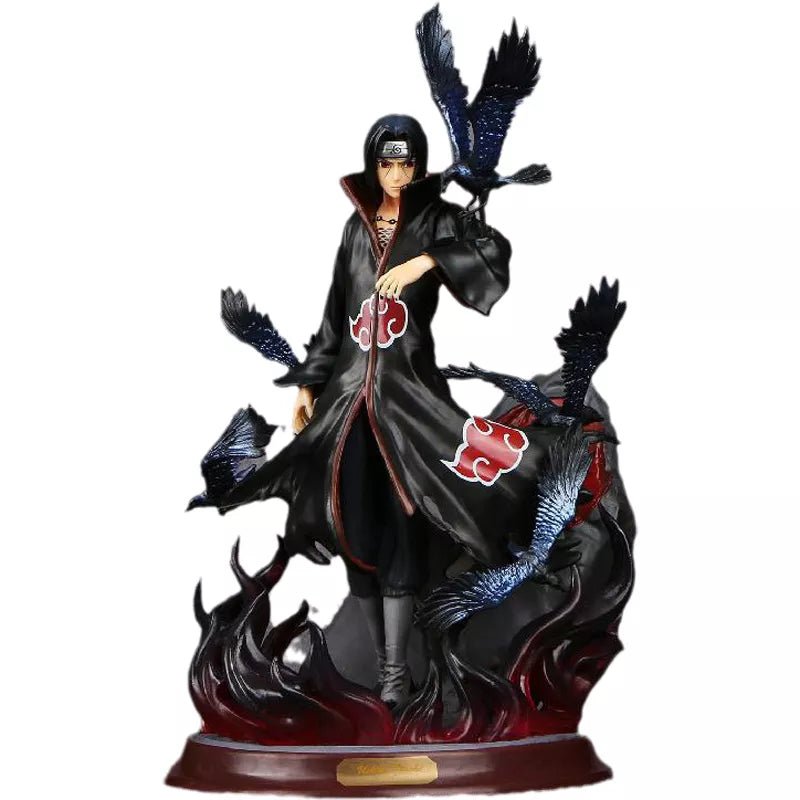 25cm Uchiha Itachi Figure with Crow - Naruto PVC Model - SHAKLABS STORE