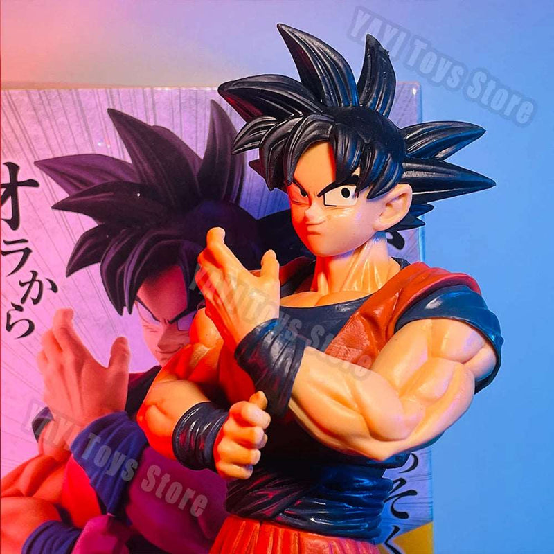 27cm Dragon Ball Z Goku with Scouter Figure - PVC Model - SHAKLABS STORE