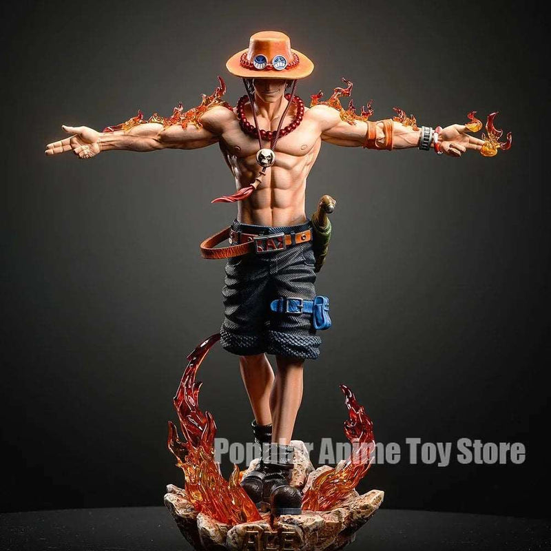 28cm Portgas D Ace Figure - One Piece Collectible - SHAKLABS STORE