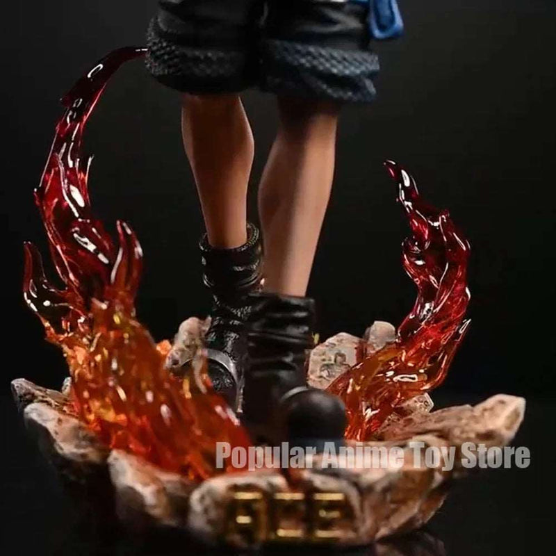 28cm Portgas D Ace Figure - One Piece Collectible - SHAKLABS STORE