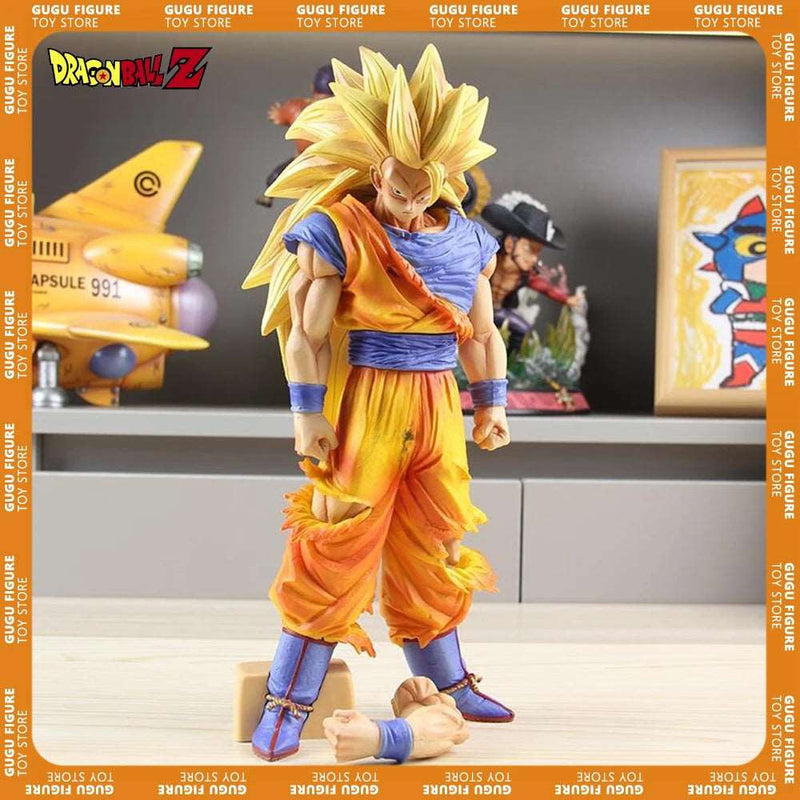 32cm Dragon Ball Z Goku SSJ3 Figure - DBZ Collectible - SHAKLABS STORE