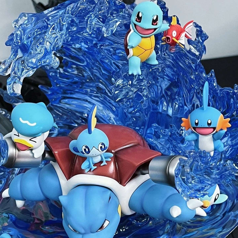 33cm Pokemon Egg Squirtle Family GK Figure - Water Type - SHAKLABS STORE