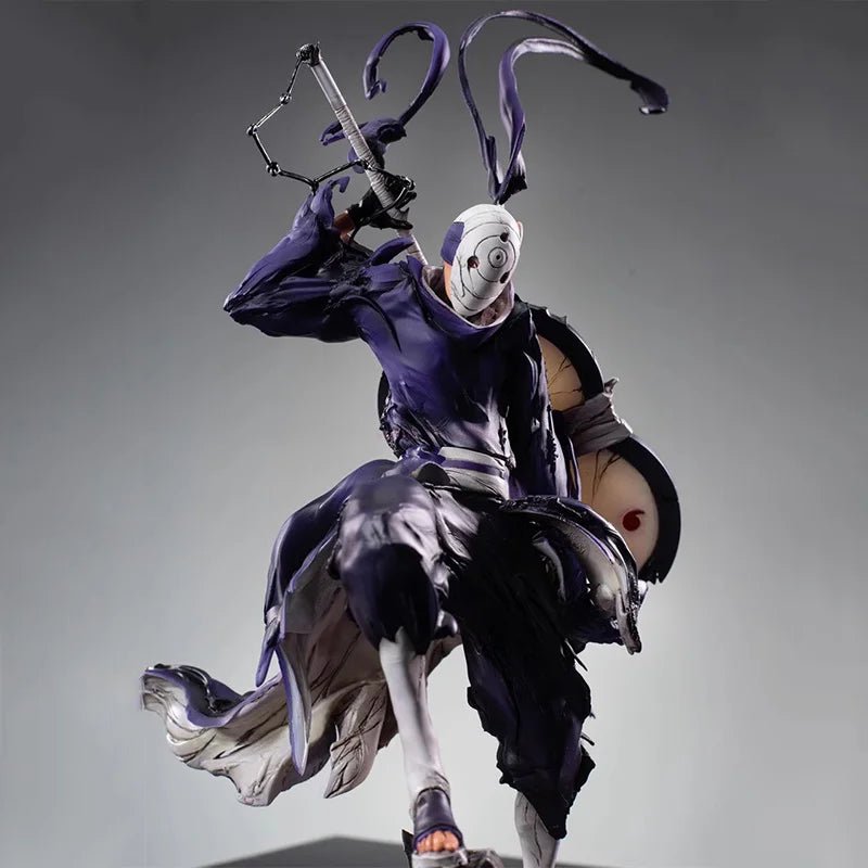 34cm Naruto Uchiha Obito Figure - PVC Ninja Action Statue - SHAKLABS STORE