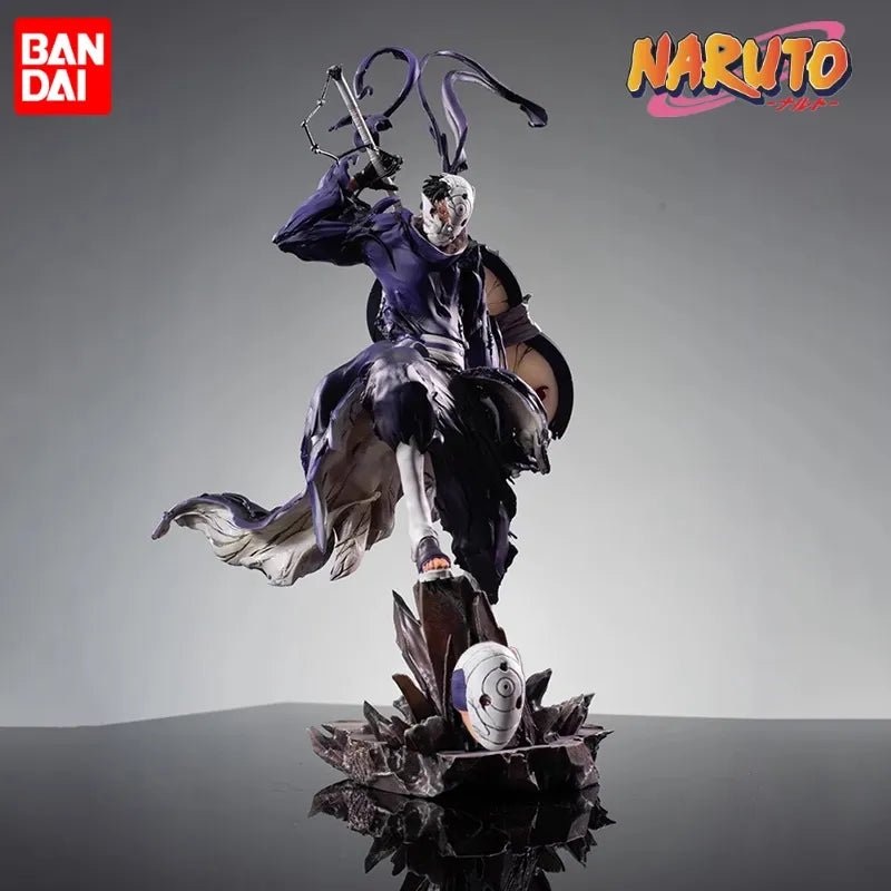 34cm Naruto Uchiha Obito Figure - PVC Ninja Action Statue - SHAKLABS STORE