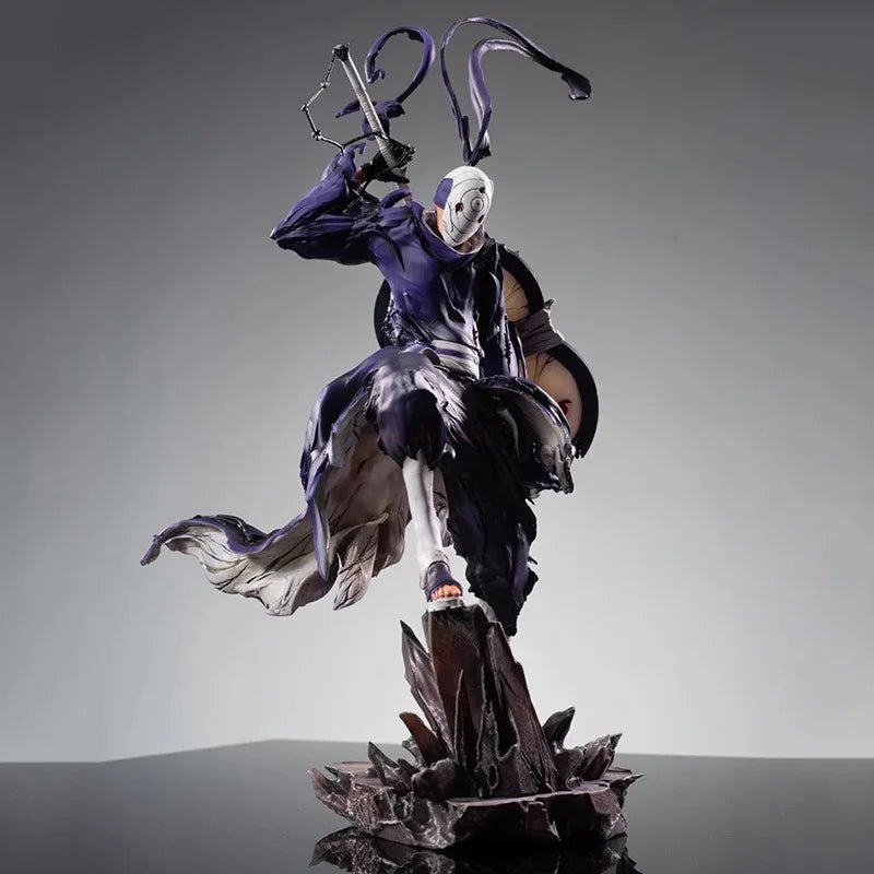 34cm Naruto Uchiha Obito Figure - PVC Ninja Action Statue - SHAKLABS STORE