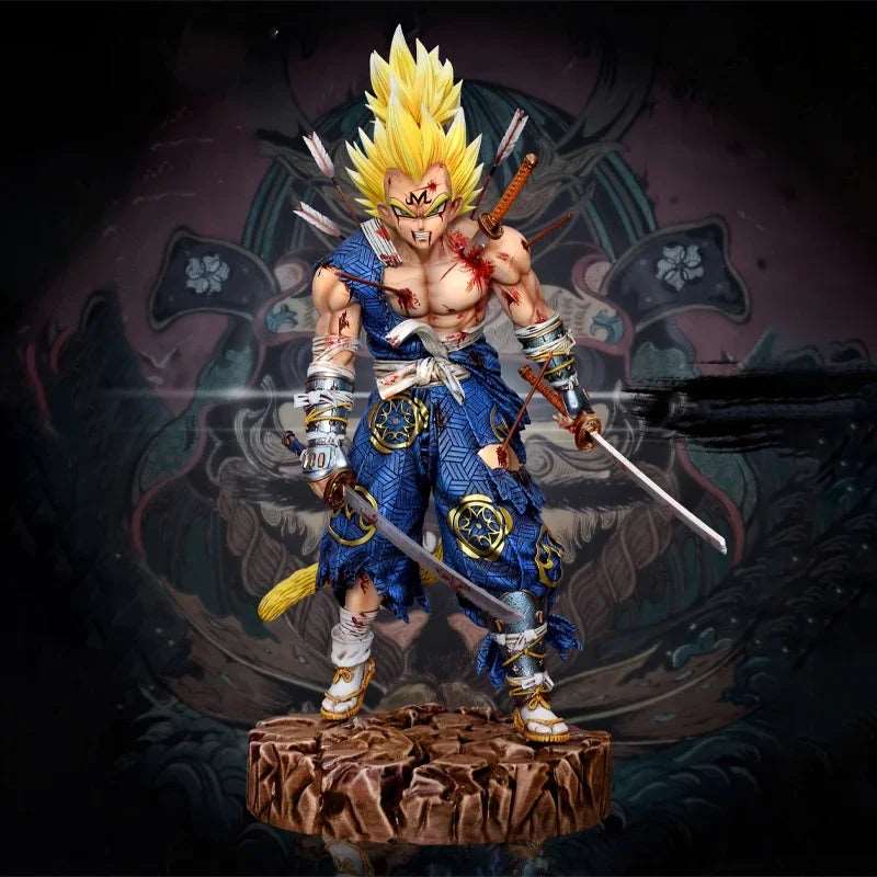 34cm Samurai Goku & Vegeta Dragon Ball Figure - Kids' Gift - SHAKLABS STORE