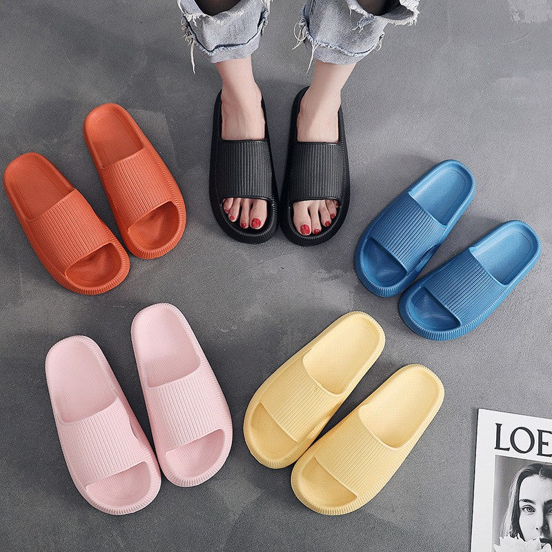 Women's Fashion Casual Solid Color Non-slip Slippers ShakLabs Store