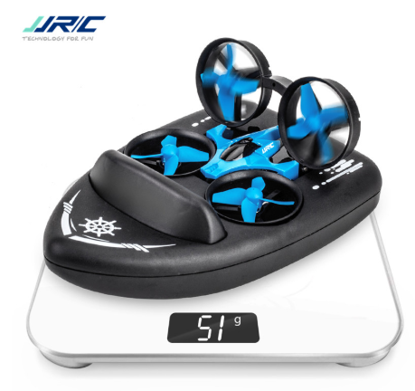 Upgraded H36 JJRC H36F Terzetto 3-in-1 RC Vehicle: The Ultimate Flying, Driving, and Boating Drone Toy ShakLabs Store