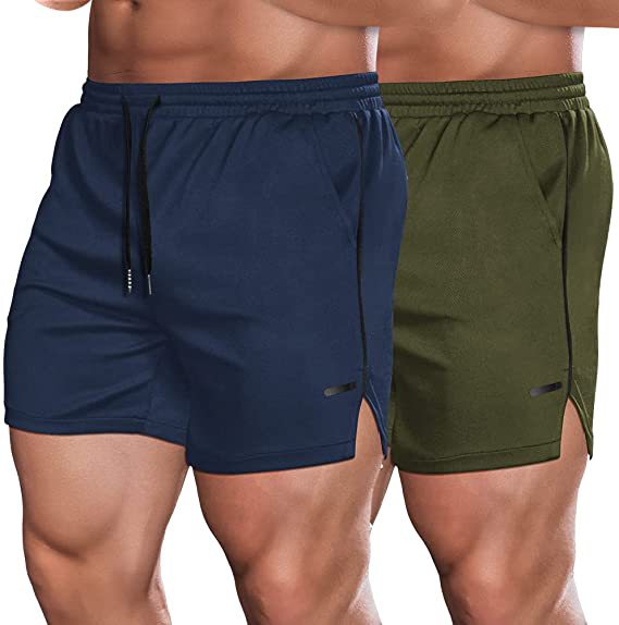 Running Training Mesh Color Matching Fitness Shorts Men ShakLabs Store