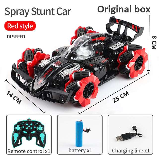 4WD Horizontal Drift Spray Stunt RC Car Toy - SHAKLABS STORE