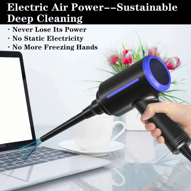 500W Electric Air Duster Blower - Ultimate PC and Keyboard Cleaning Solution - SHAKLABS STORE