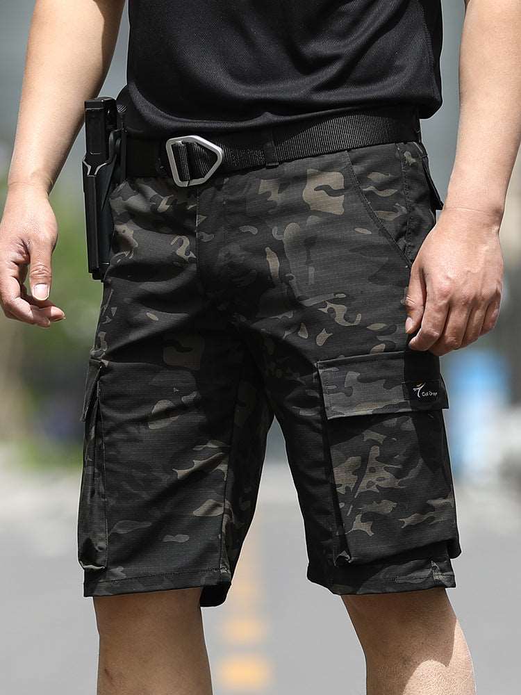 Outdoor Stretch Mountaineering Camouflage Tactics Shorts ShakLabs Store