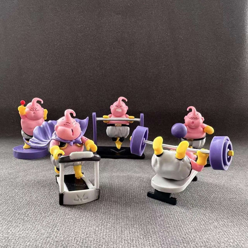 5pc Dragon Ball Majin Buu Fitness Figures - Bandai Collection - SHAKLABS STORE