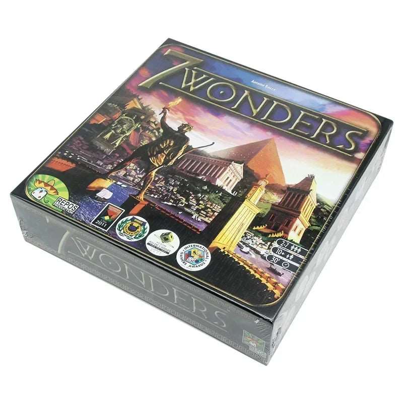 7 Wonders Basic Duel English Version Board Games Fans Friend Party Strategy Cards Dobble Multiplayer Games Collection Toys Gifts - SHAKLABS STORE