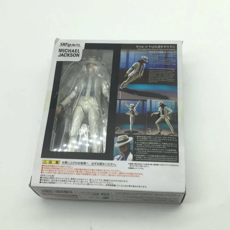 SHFiguarts Michael Jackson Action Figure Smooth Criminal Moonwalk Collection Model Toys Doll Gift