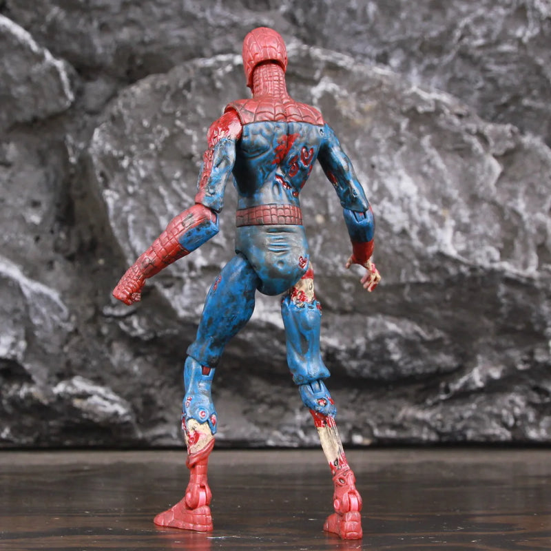 Zombie Captain America & Spider-Man 7" Action Figures