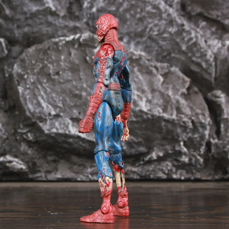 Zombie Captain America & Spider-Man 7" Action Figures