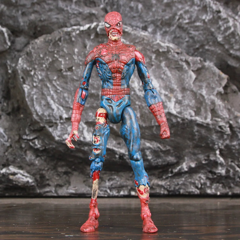 Zombie Captain America & Spider-Man 7" Action Figures